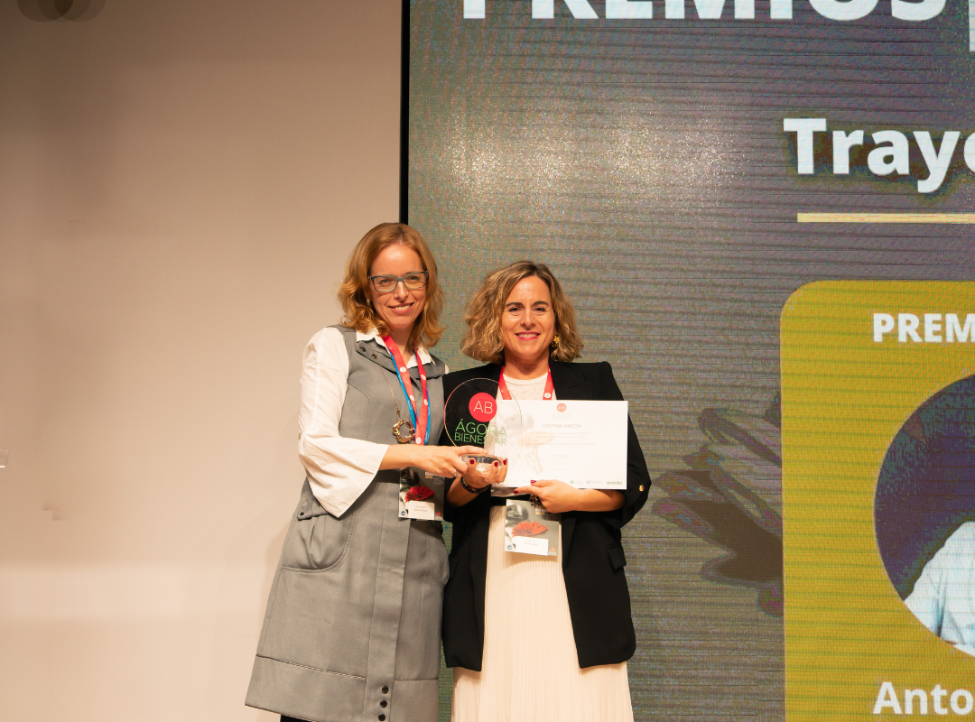 Cristina Jardón Premio Ágora Bienestar